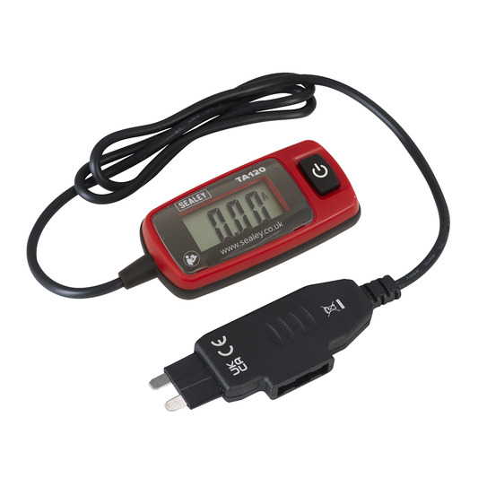 Sealey TA120 Automotive Current Tester Standard Blade Fuse 20A