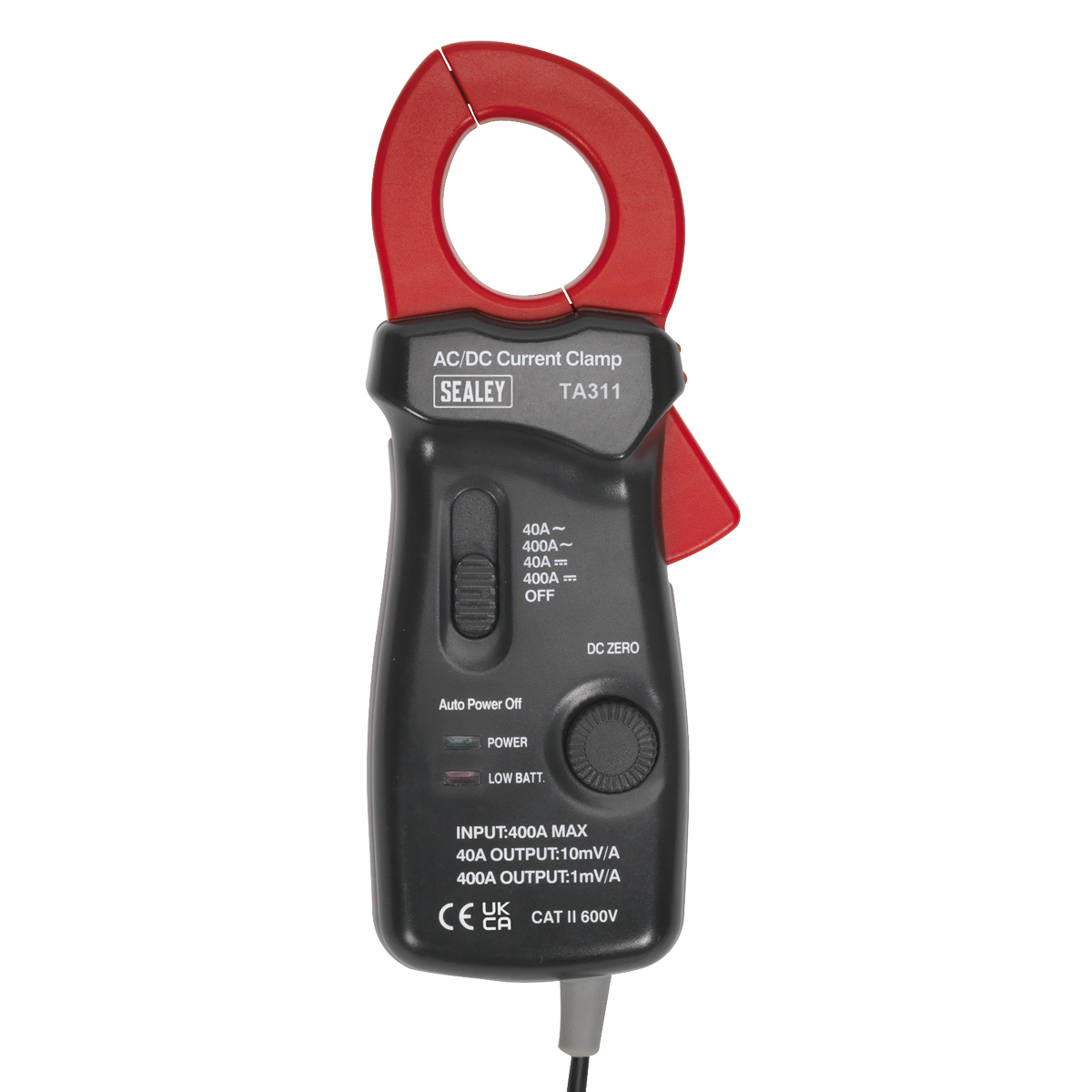 Sealey TA311 Current Clamp AC/DC 40A/400A 28mm