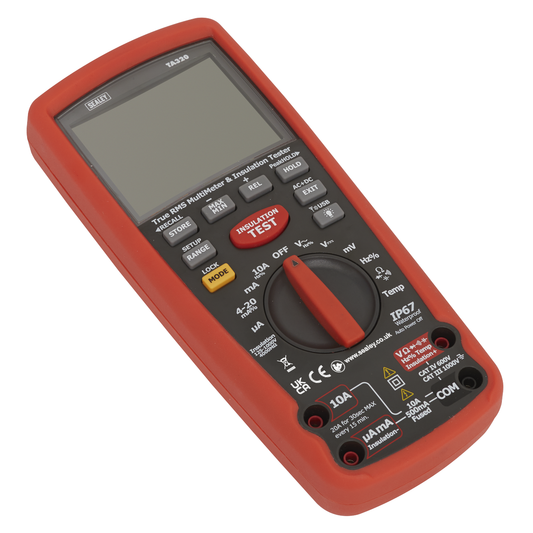 Sealey TA320 Digital Automotive Multimeter/Insulation Tester for Hybrid/Electric Vehicles