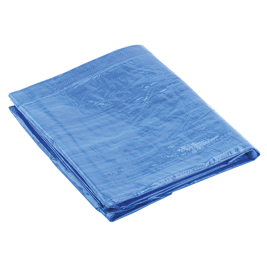 Sealey TARP1216 Tarpaulin 3.66 x 4.88m - Blue