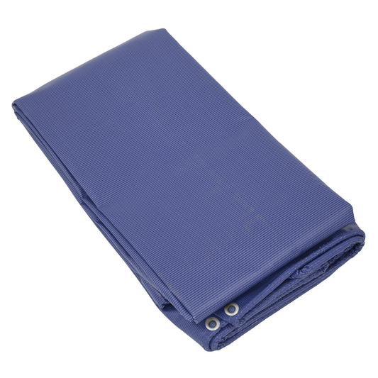 Sealey TARP4060 Heavy-Duty PVC Tarpaulin 4.88 x 6.10m - Blue