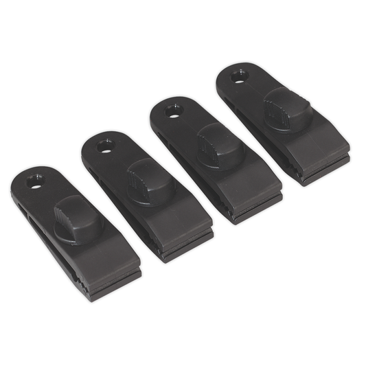 Sealey TARP4 Tarpaulin Clip - Pack of 4