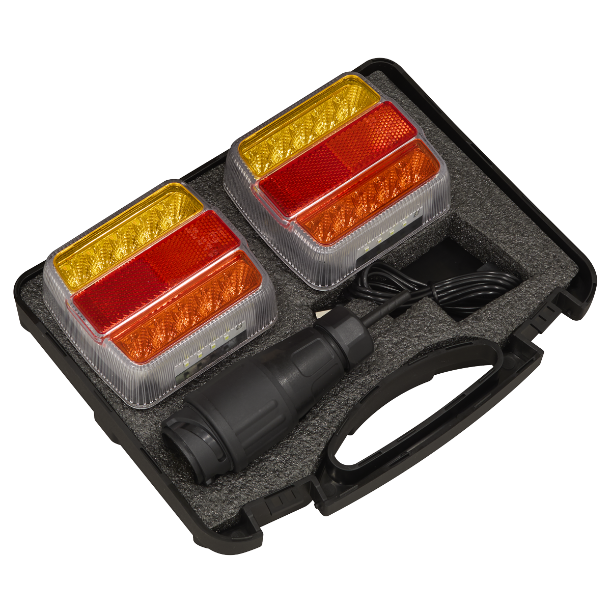 Sealey TB183LEDW 13-Pin Wireless SMD LED Trailer Light Set 2pc