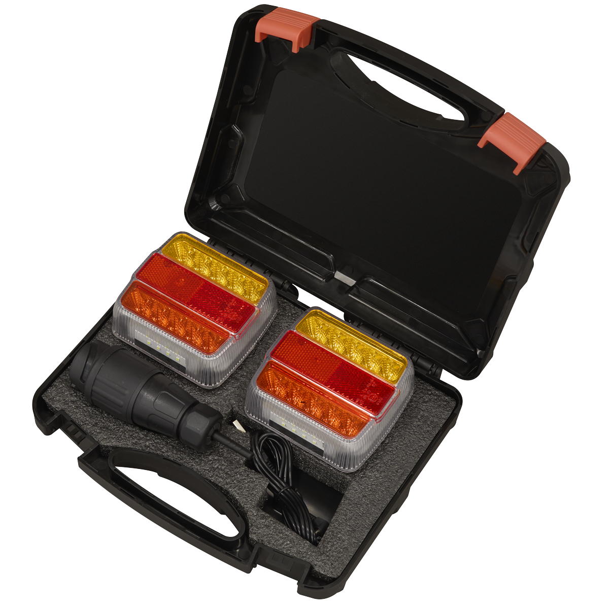 Sealey TB183LEDW 13-Pin Wireless SMD LED Trailer Light Set 2pc