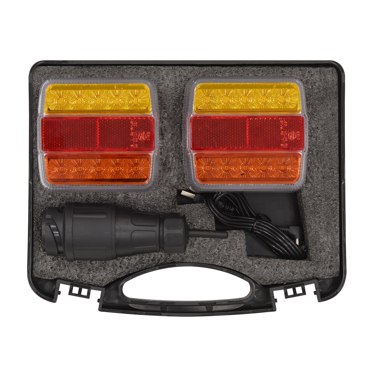 Sealey TB183LEDW 13-Pin Wireless SMD LED Trailer Light Set 2pc
