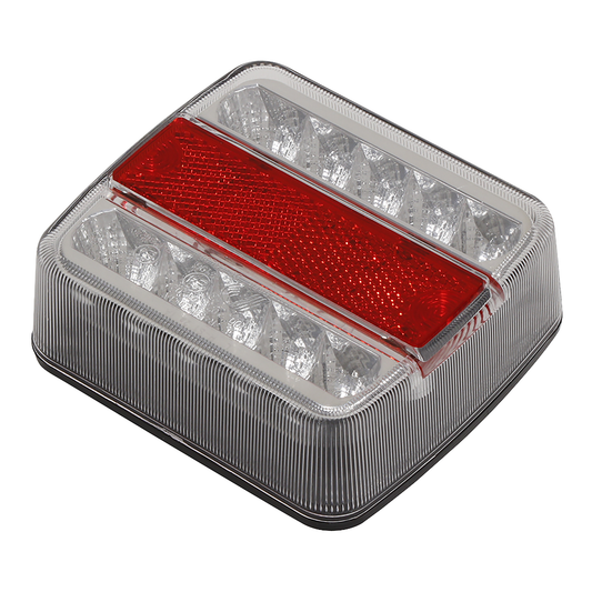 Sealey TB18LED Rear Square Lighting Cluster SMD LED 12V