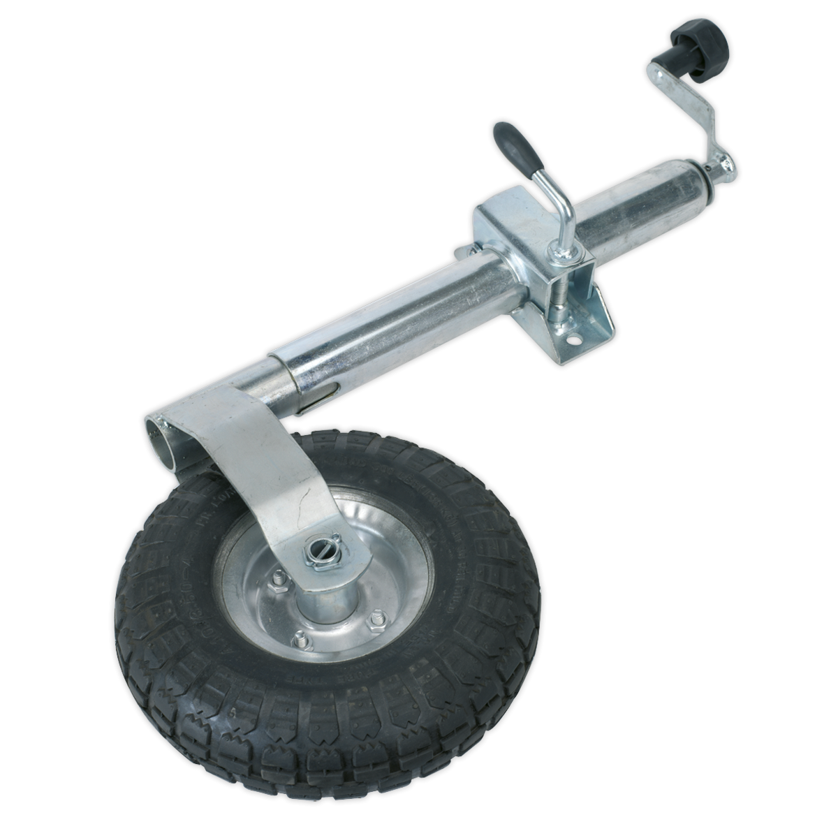 Sealey TB372 Jockey Wheel & Clamp 48mm - 260mm Pneumatic Wheel