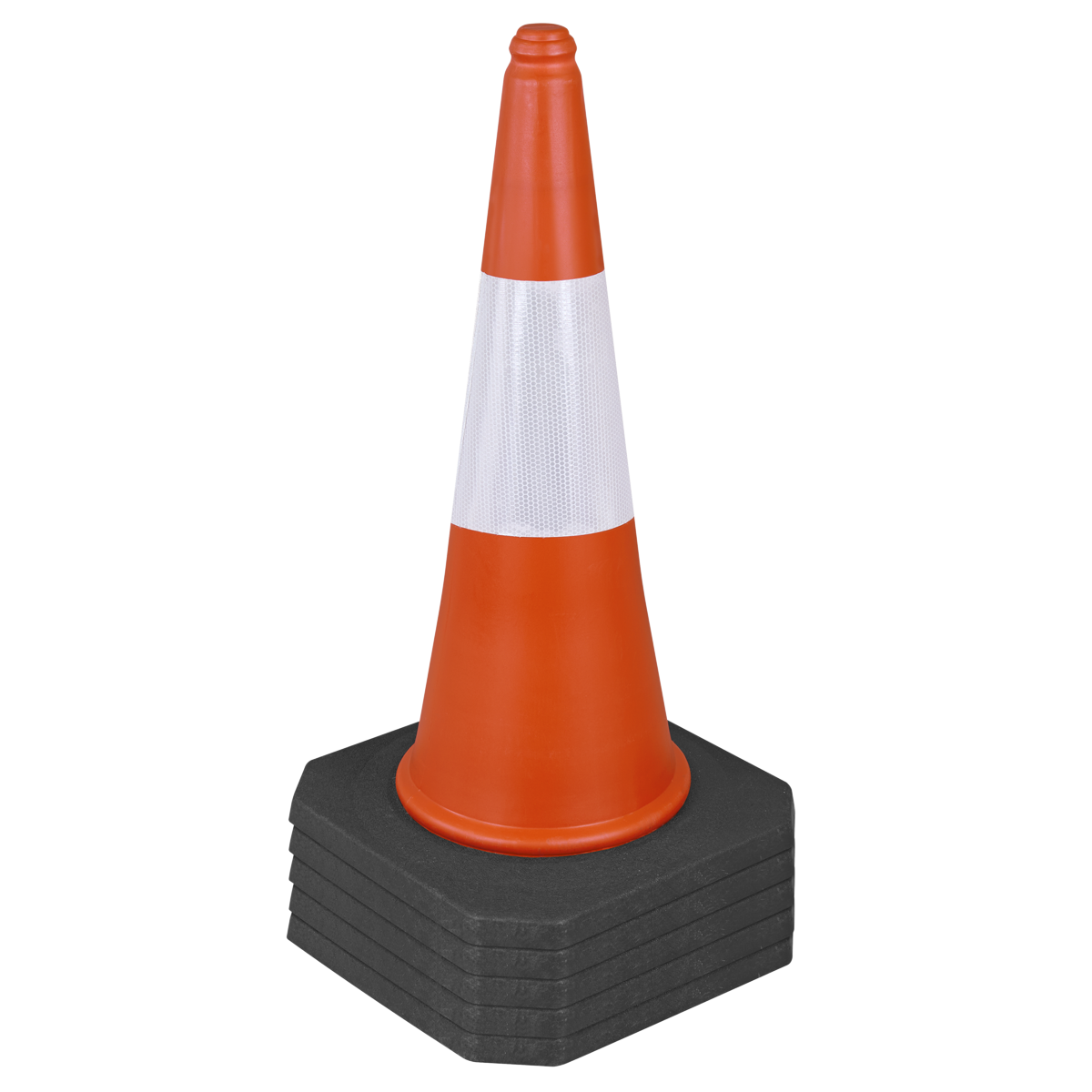 Sealey TFC05 Traffic Cone 75cm - Pack of 5