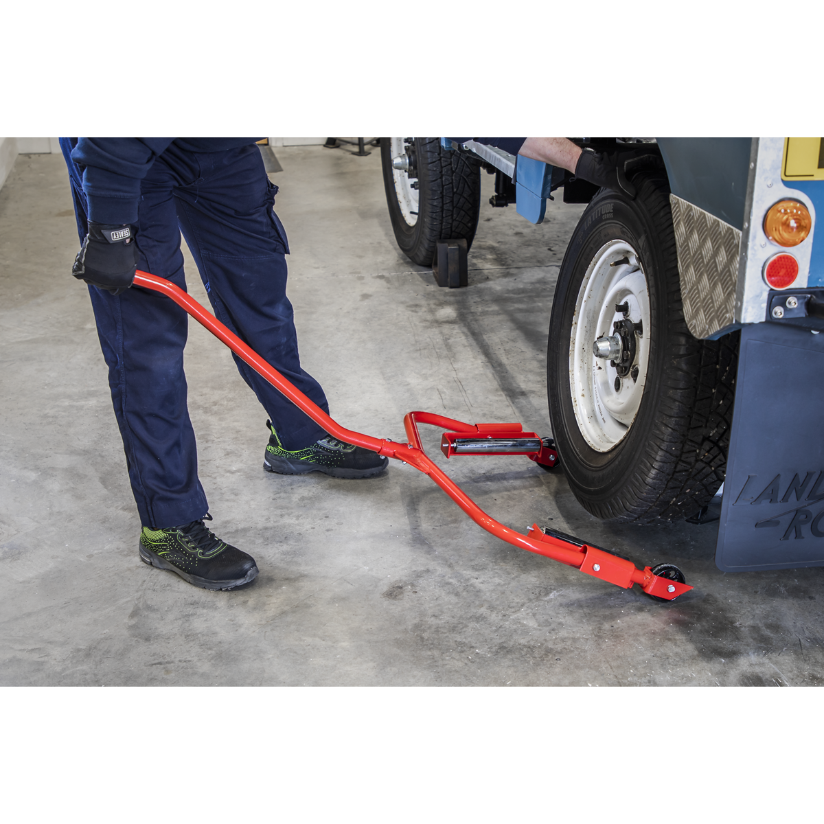 Sealey TH002 Wheel & Tyre Handling Dolly 127kg Capacity