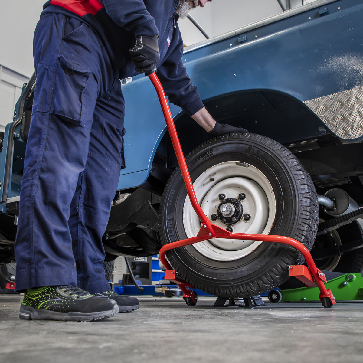 Sealey TH002 Wheel & Tyre Handling Dolly 127kg Capacity