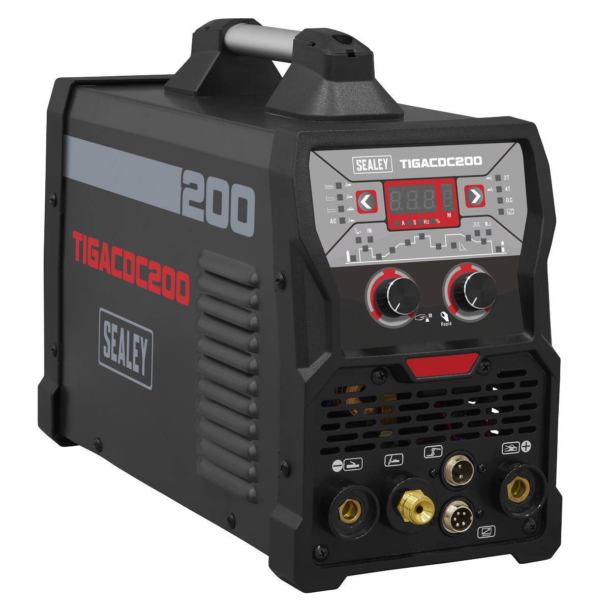 Sealey TIGACDC200 200A TIG/MMA AC/DC Pulse Inverter Welder 230V