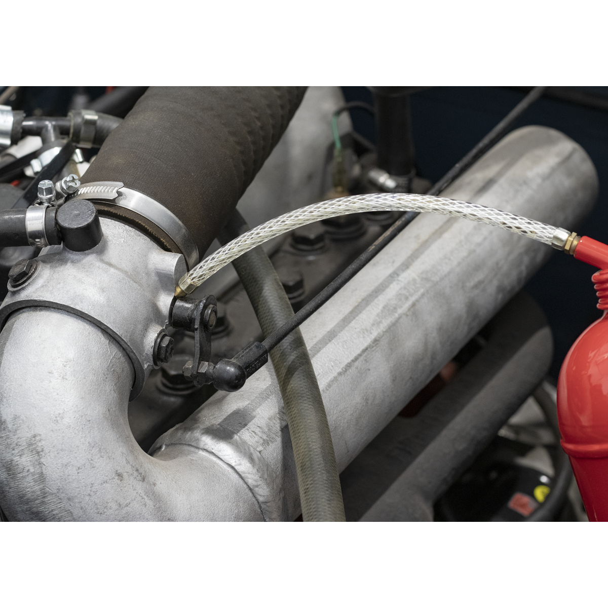 Sealey TP1000 Metal Oil Can with Flexible Spout 1000ml