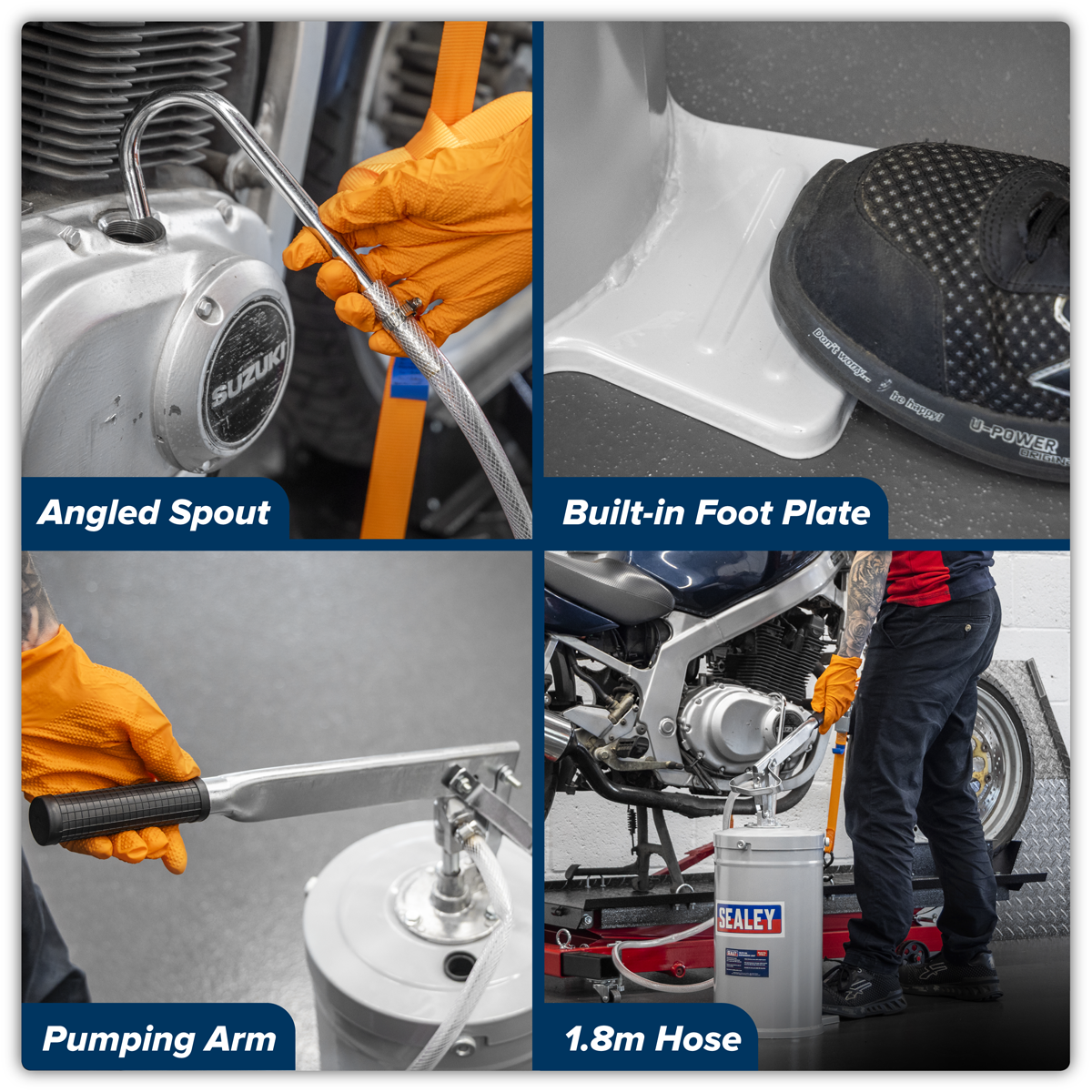 Sealey TP16 Oil Dispensing Unit 14L