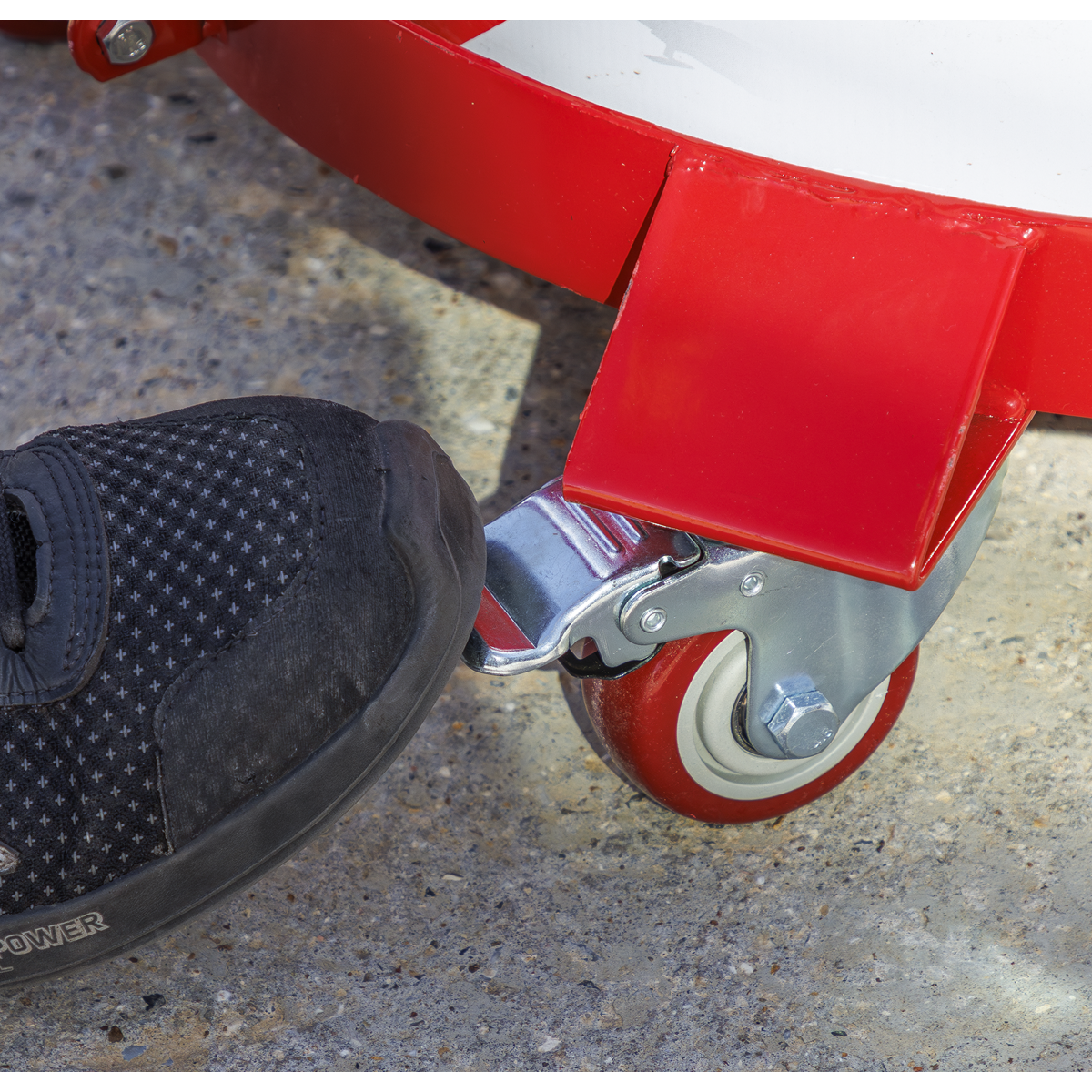 Sealey TP205H Drum Dolly with Handle 205L