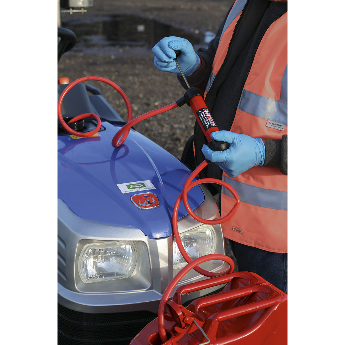 Sealey TP50 Multipurpose Syphon & Pump Kit