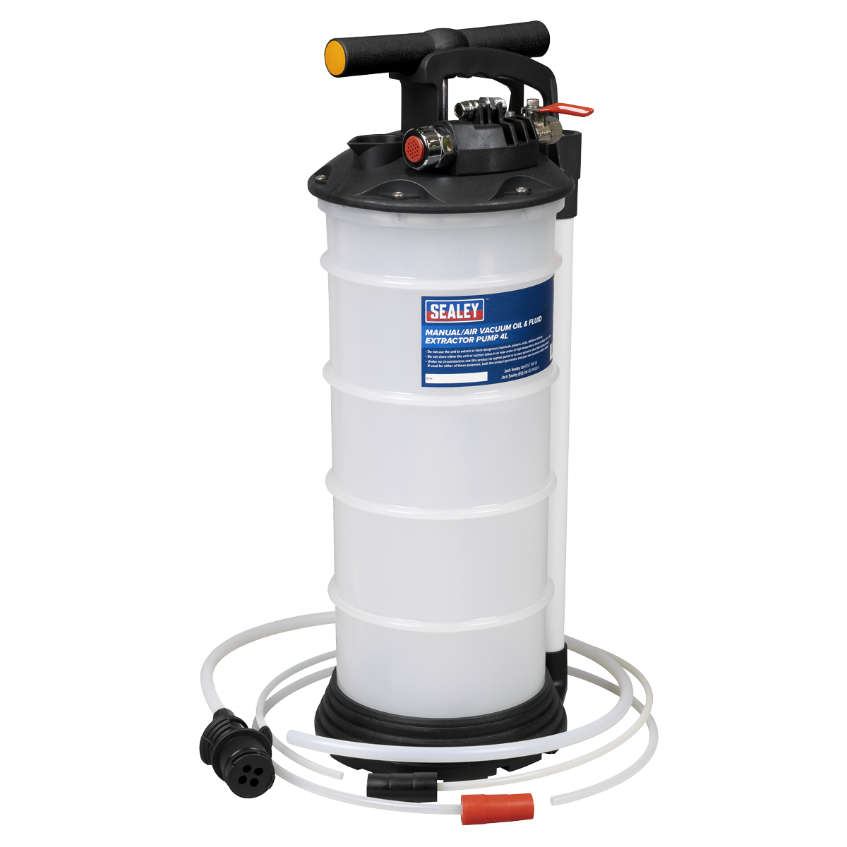 Sealey TP6900 4L Manual/Air Vacuum Oil & Fluid Extractor Pump