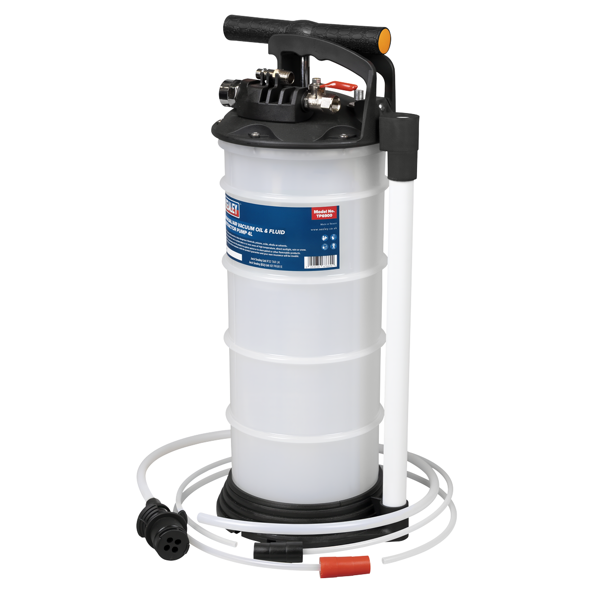 Sealey TP6900 4L Manual/Air Vacuum Oil & Fluid Extractor Pump