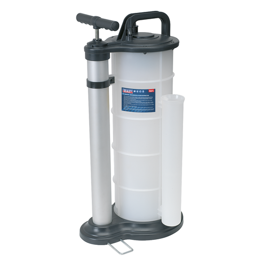 Sealey TP6901 Manual Vacuum Oil & Fluid Extractor Pump 9L