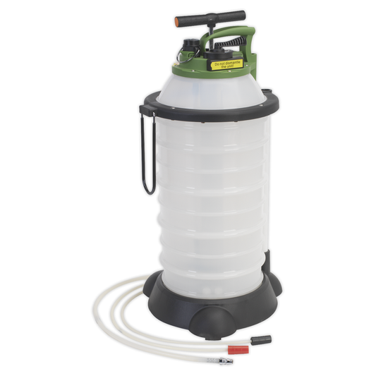 Sealey TP6906 Manual Vacuum Oil & Fluid Extractor & Discharge 18L