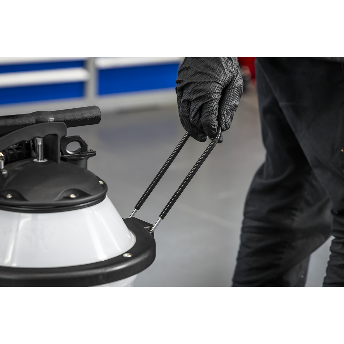 Sealey TP6909 Manual/Air Vacuum Oil & Fluid Extractor Pump 18L