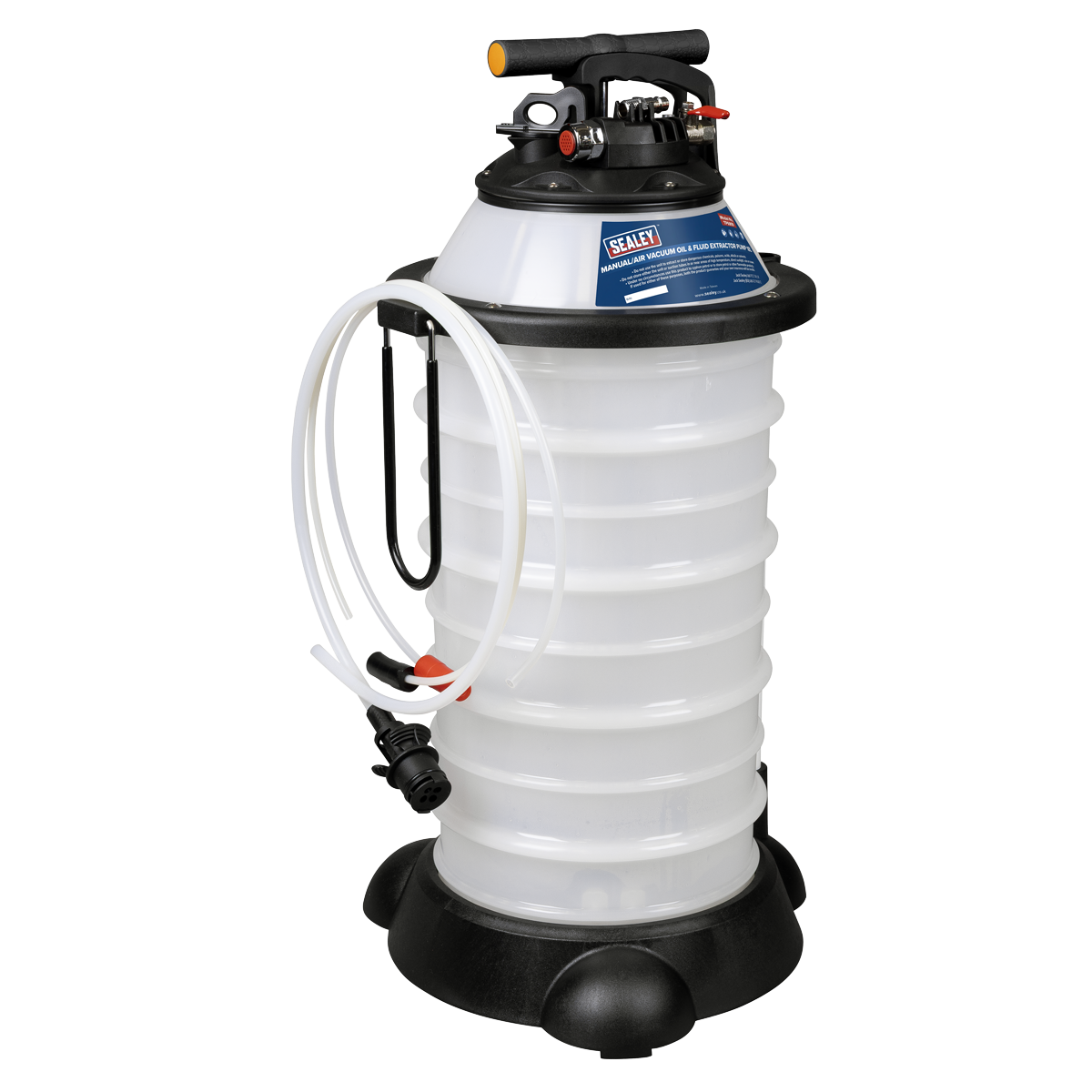 Sealey TP6909 Manual/Air Vacuum Oil & Fluid Extractor Pump 18L