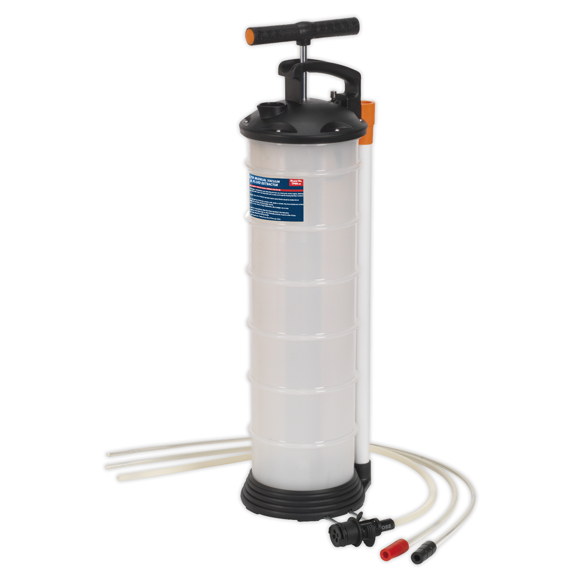 Sealey TP69 Manual Vacuum Oil & Fluid Extractor Pump 6.5L