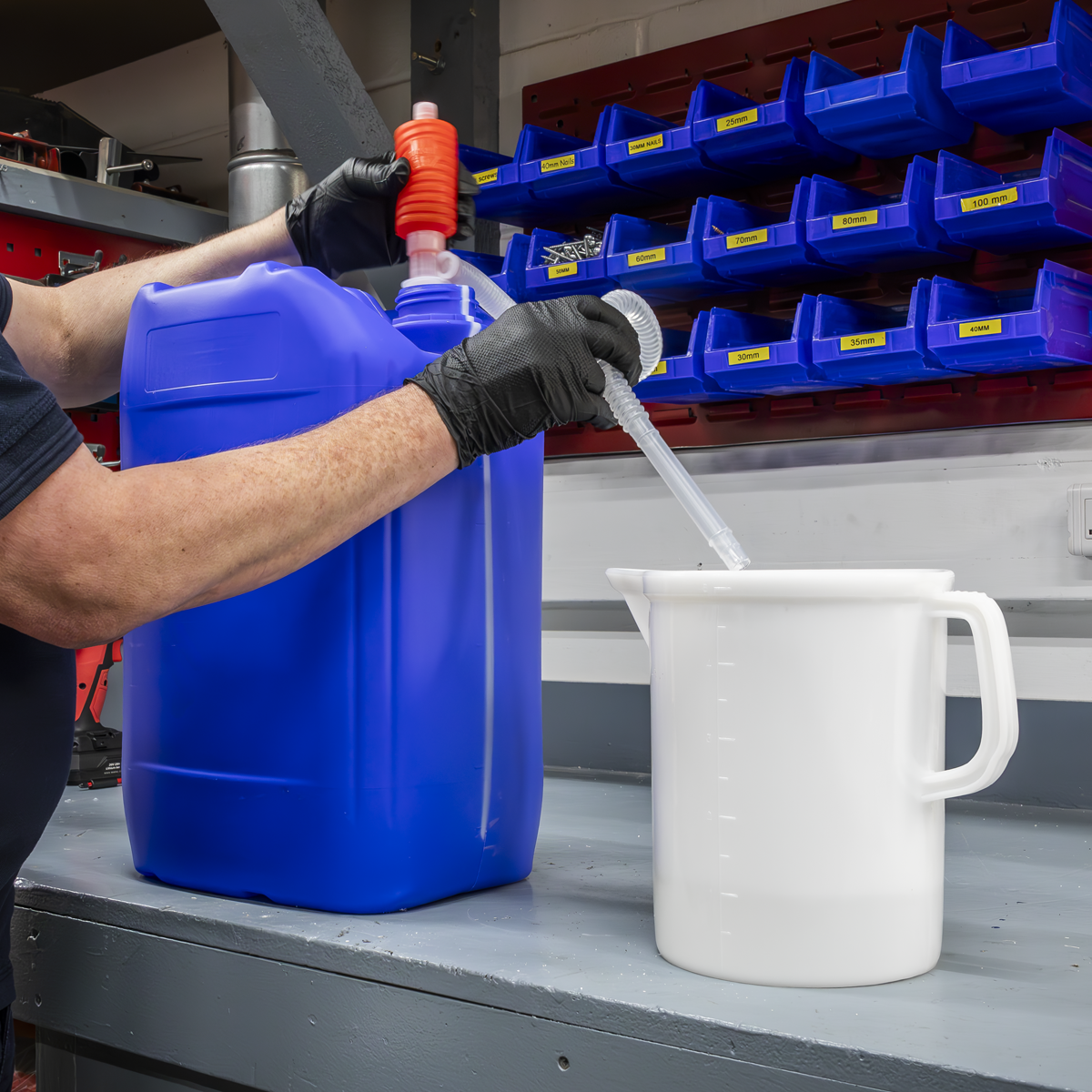 Sealey TP76 Syphon Hand Pump for 5L-25L Containers