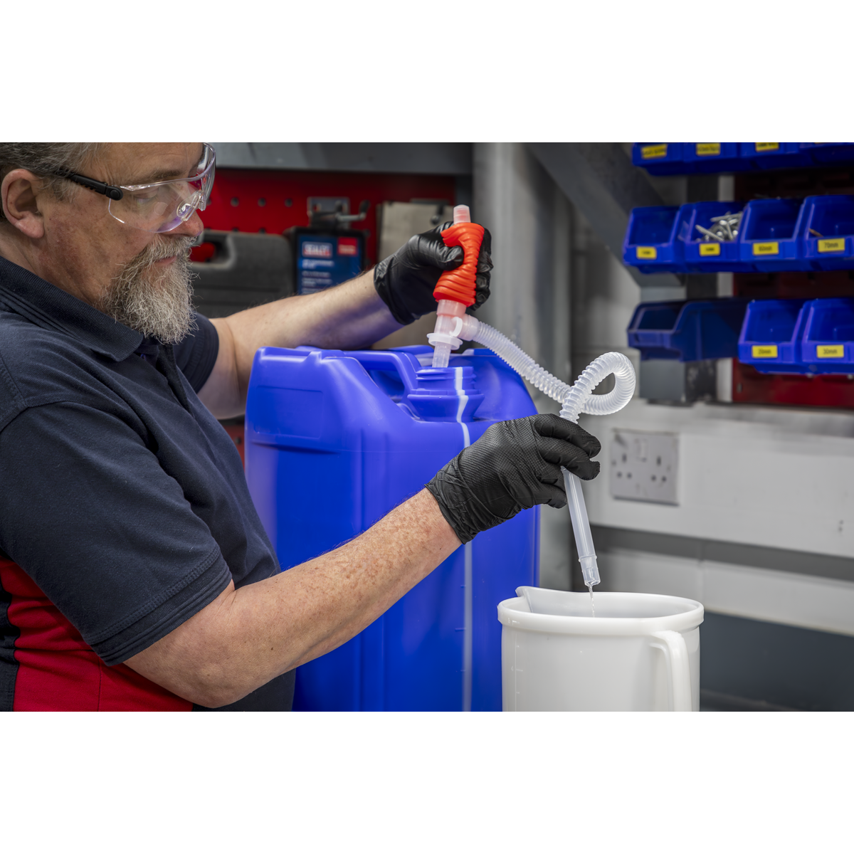 Sealey TP76 Syphon Hand Pump for 5L-25L Containers