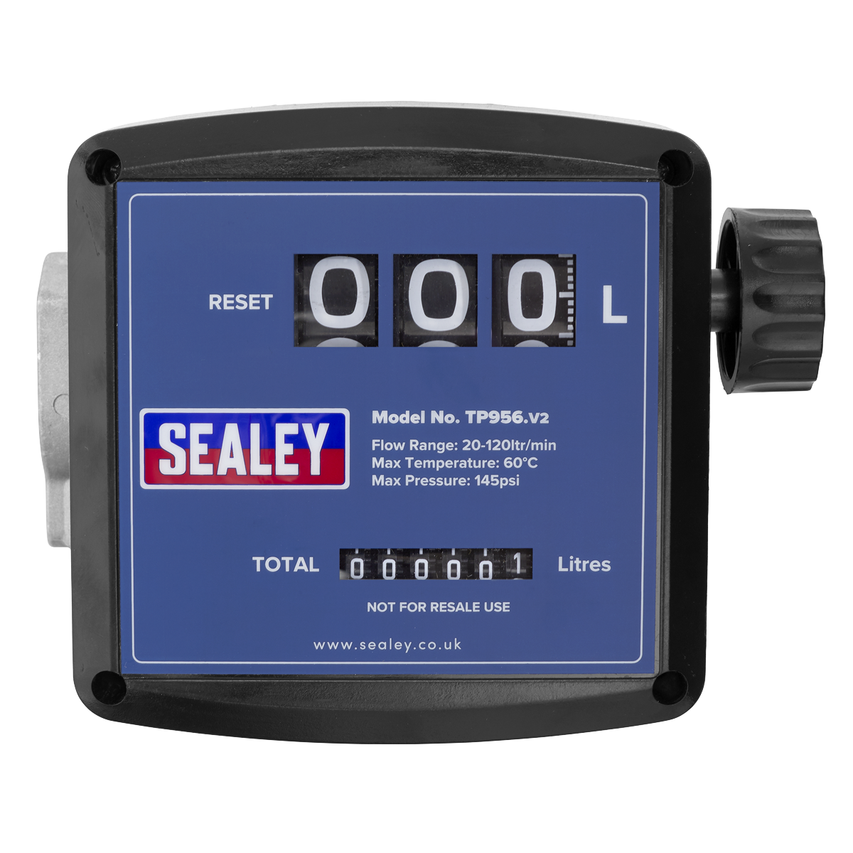 Sealey TP956 Diesel & Fluid Flow Meter