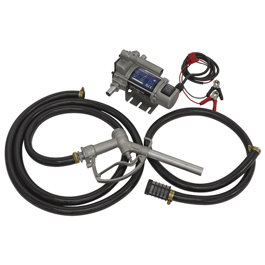 Sealey TP9624 Portable Diesel/Fluid Transfer Pump 24V