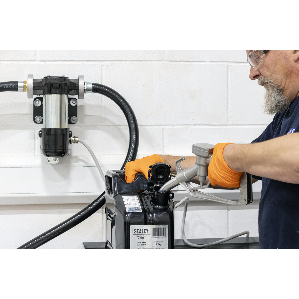 Sealey TP9824 High Volume Diesel & Fluid Transfer Pump 24V