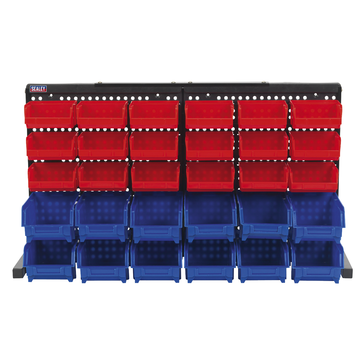 Sealey TPS1218 Bench Mounting Bin Storage System with 30 Bins