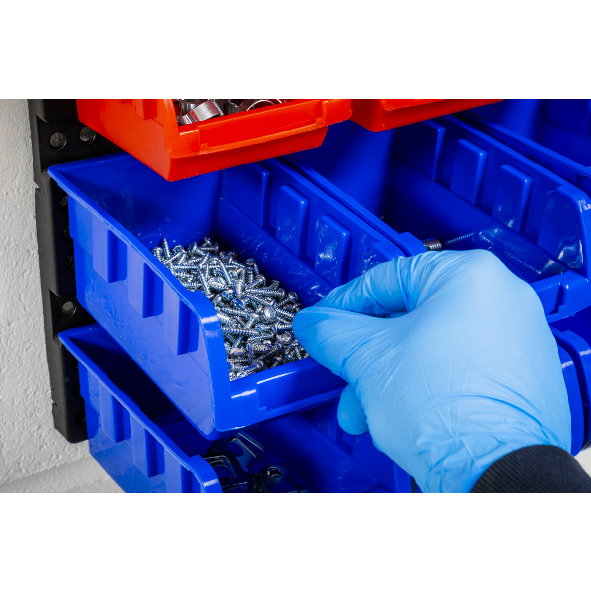 Sealey TPS1569WM Wall Mounting Bin Storage System with 15 Bins