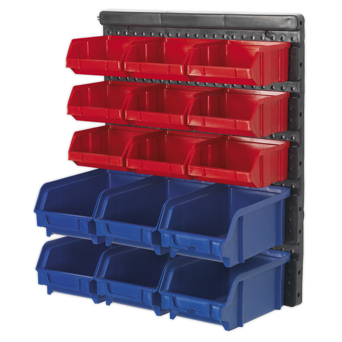 Sealey TPS1569WM Wall Mounting Bin Storage System with 15 Bins