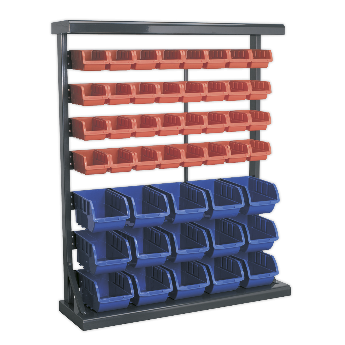 Sealey TPS47 Mobile Bin Storage System with 47 Bins