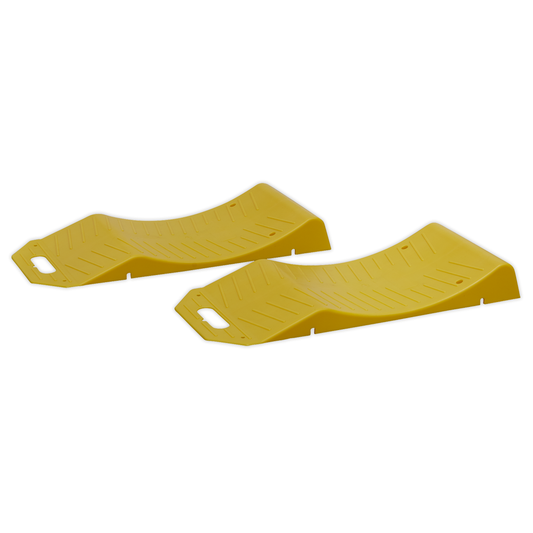 Sealey TS05 Tyre Savers - 2.5 Tonne Capacity per Ramp 5 Tonne Capacity per Pair