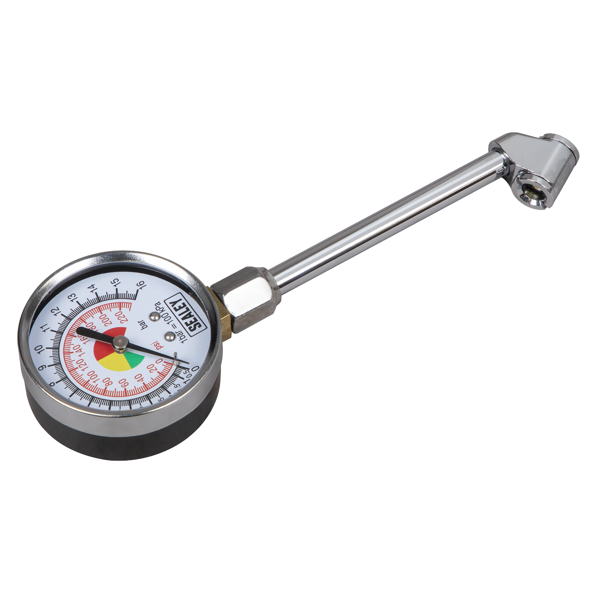 Sealey TSTPG34 Twin Connector Tyre Pressure Gauge