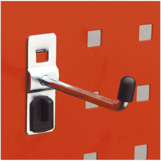 Sealey TTS16 Single Prong Hook with Vertical End 6 x 50mm - Pack of 5
