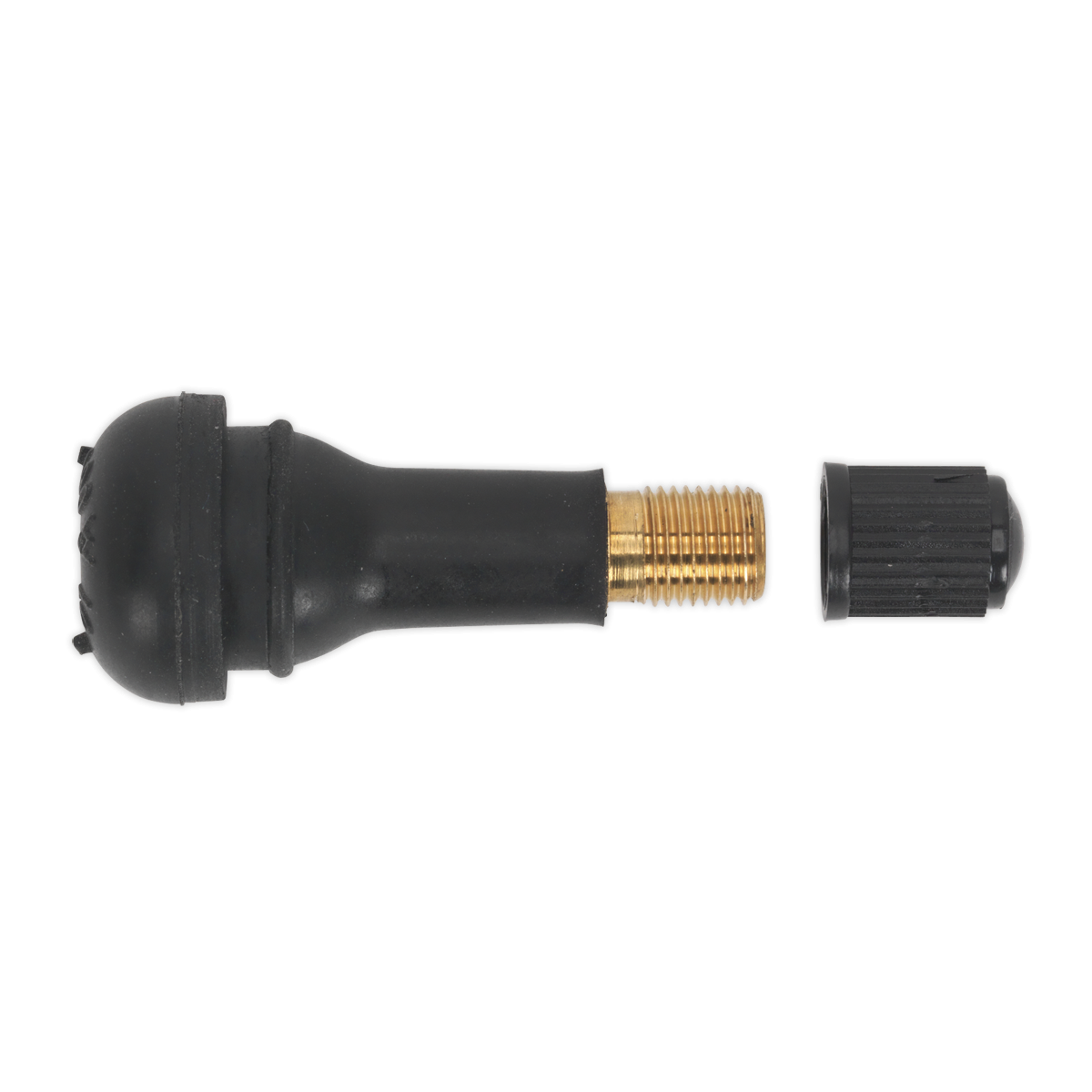 Sealey TV413 Snap-in Tubeless Tyre Valve, Type TR413 - Pack of 100