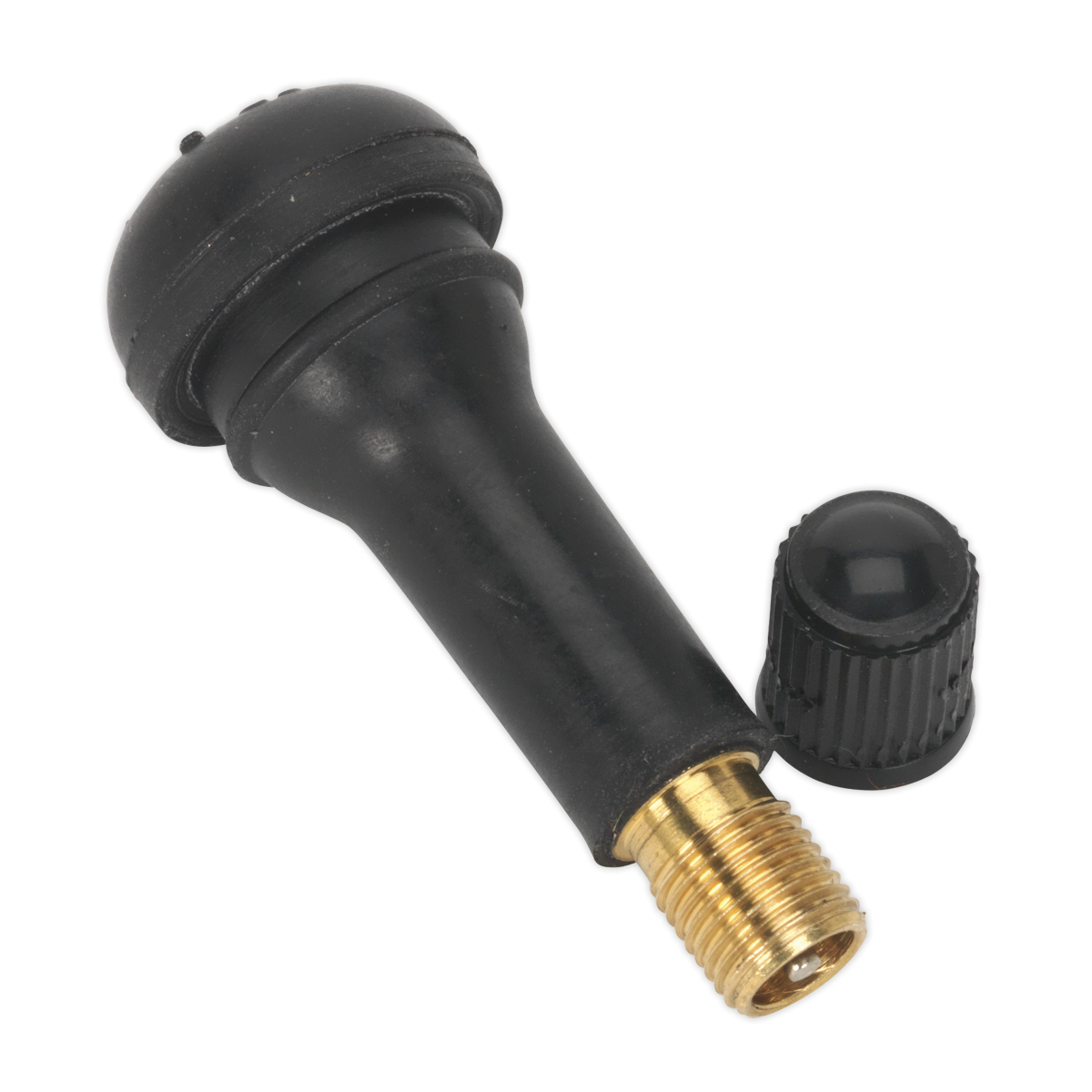 Sealey TV414 Snap-in Tubeless Tyre Valve, Type TR414 - Pack of 100