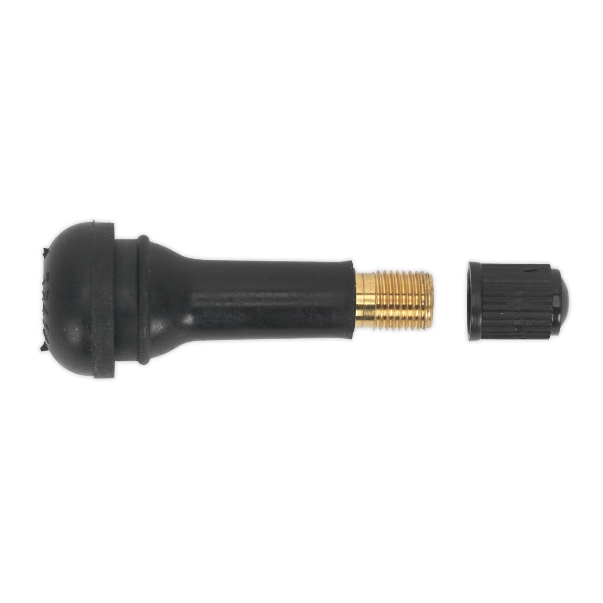 Sealey TV414 Snap-in Tubeless Tyre Valve, Type TR414 - Pack of 100