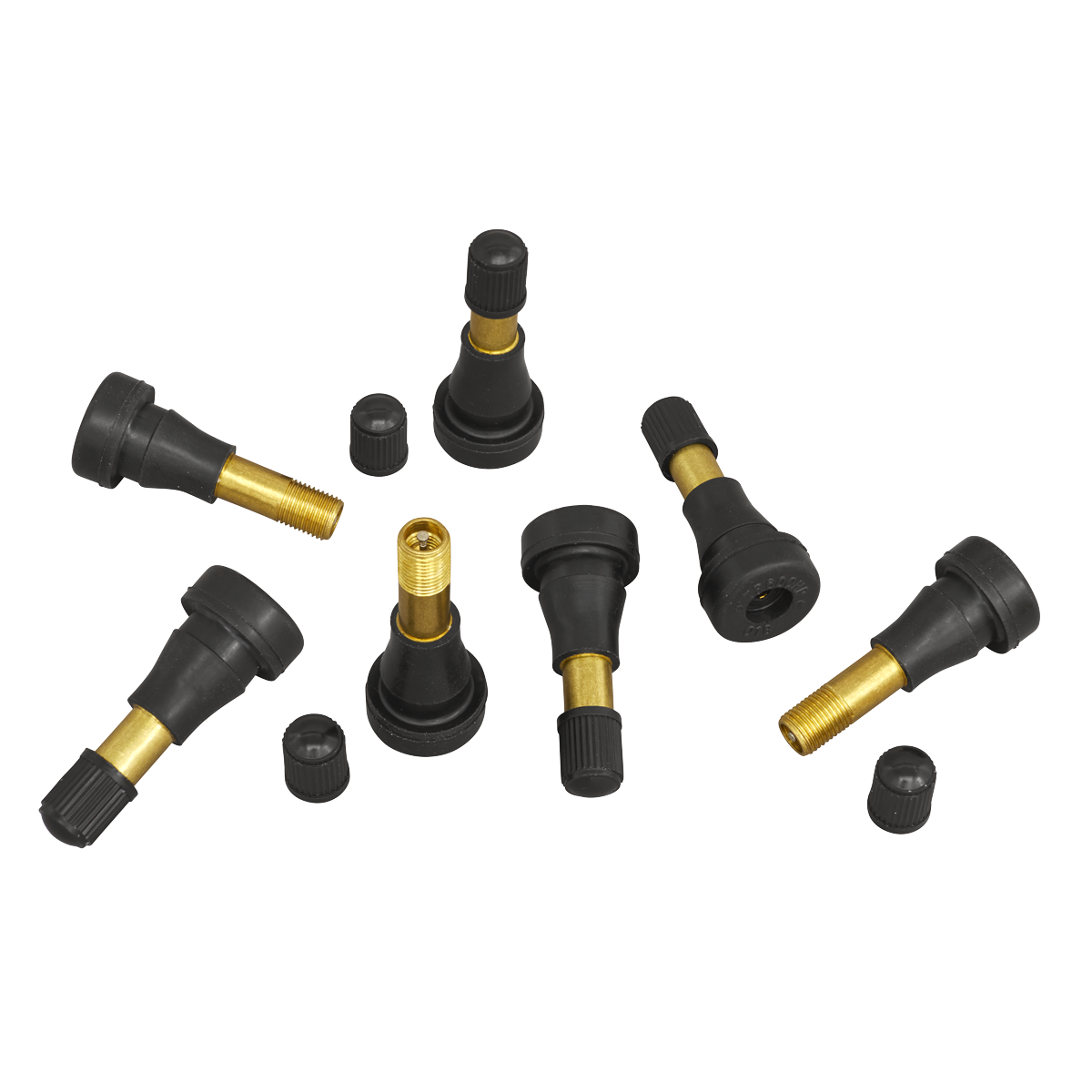 Sealey TVHP1 Snap-in Tubeless High Pressure Tyre Valve TR600 - Pack of 50