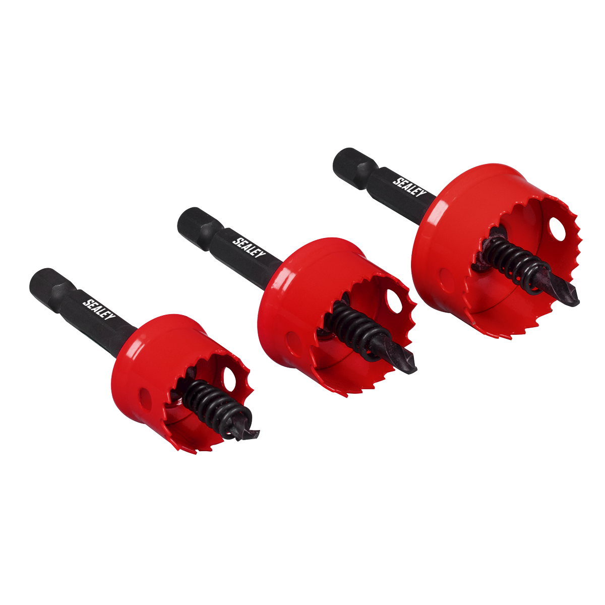 Sealey TWHS3 Thin Wall Hole Saw Set 3pc
