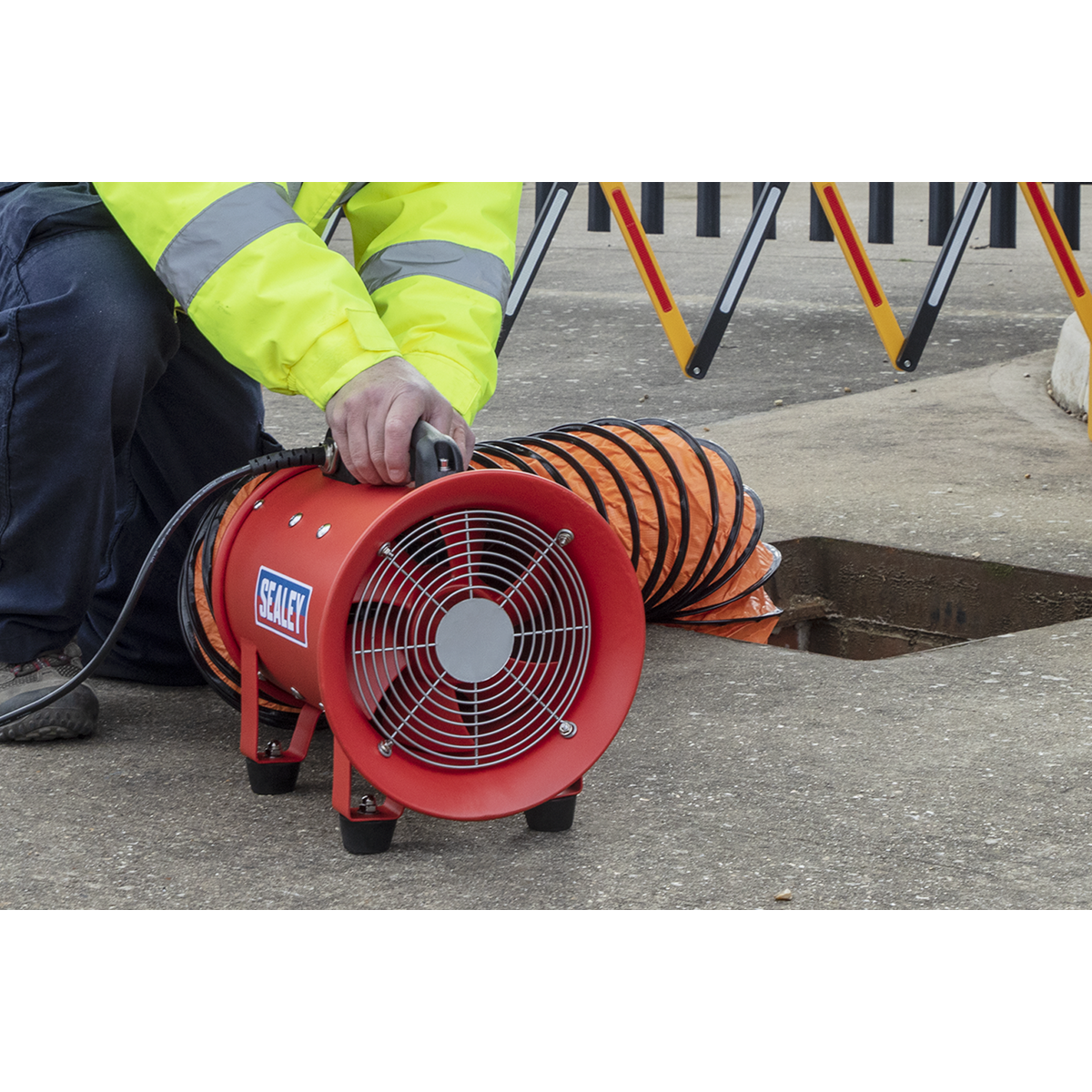 Sealey VEN200AK2 Flexible Ducting 200mm 10m