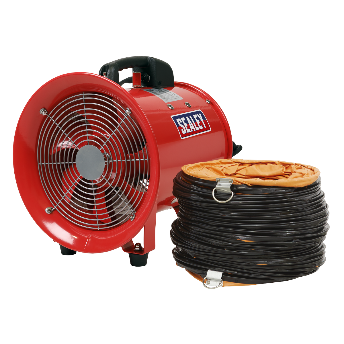 Sealey VEN250 Portable Ventilator with 5m Ducting 250mm