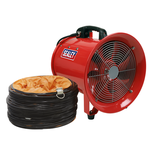 Sealey VEN300 Portable Ventilator with 5m Ducting 300mm