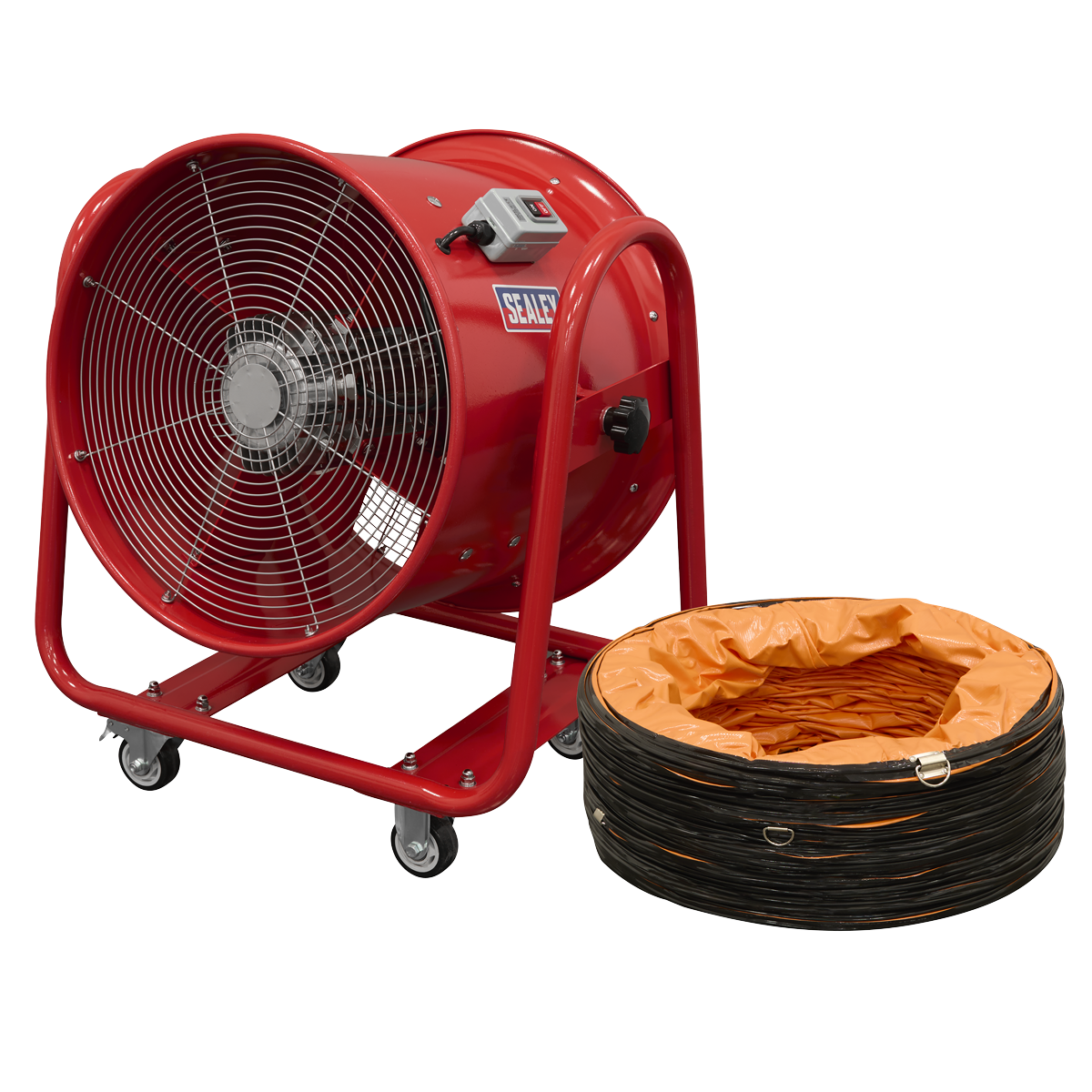 Sealey VEN500 Portable Ventilator 500mm with 5m Ducting