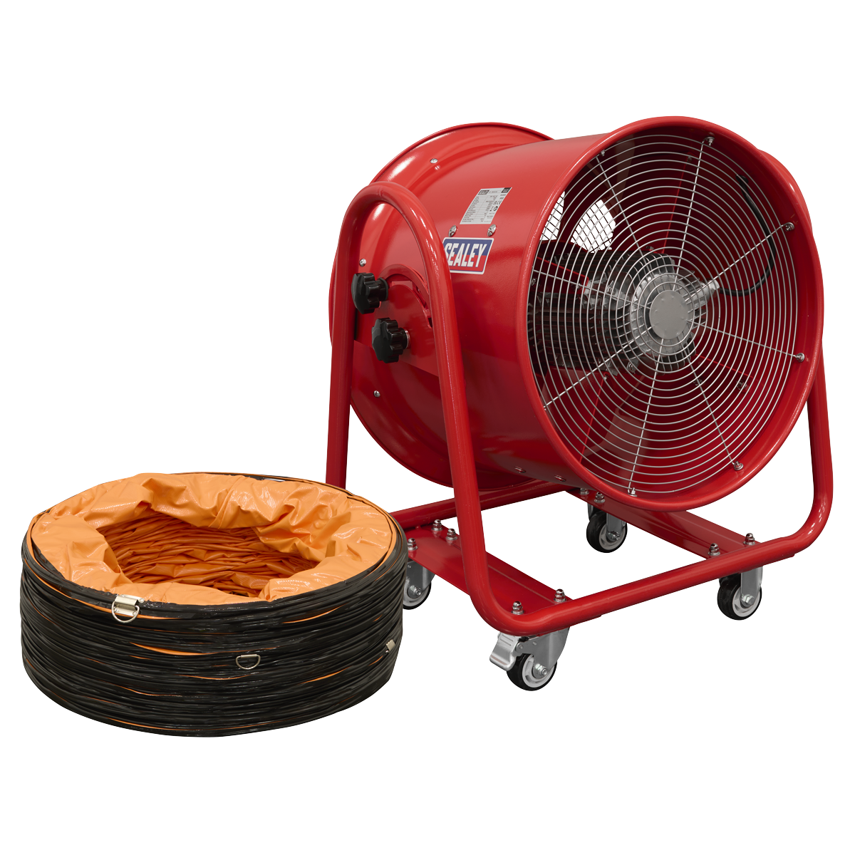 Sealey VEN500 Portable Ventilator 500mm with 5m Ducting