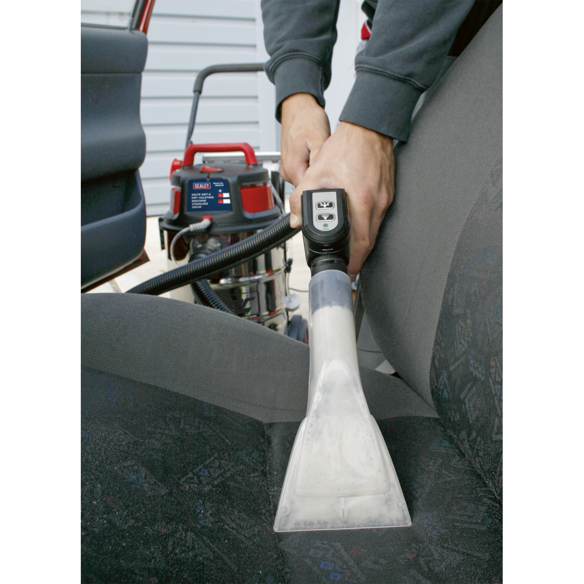 Sealey VMA915 Wet & Dry Valet Machine Stainless Drum 30L