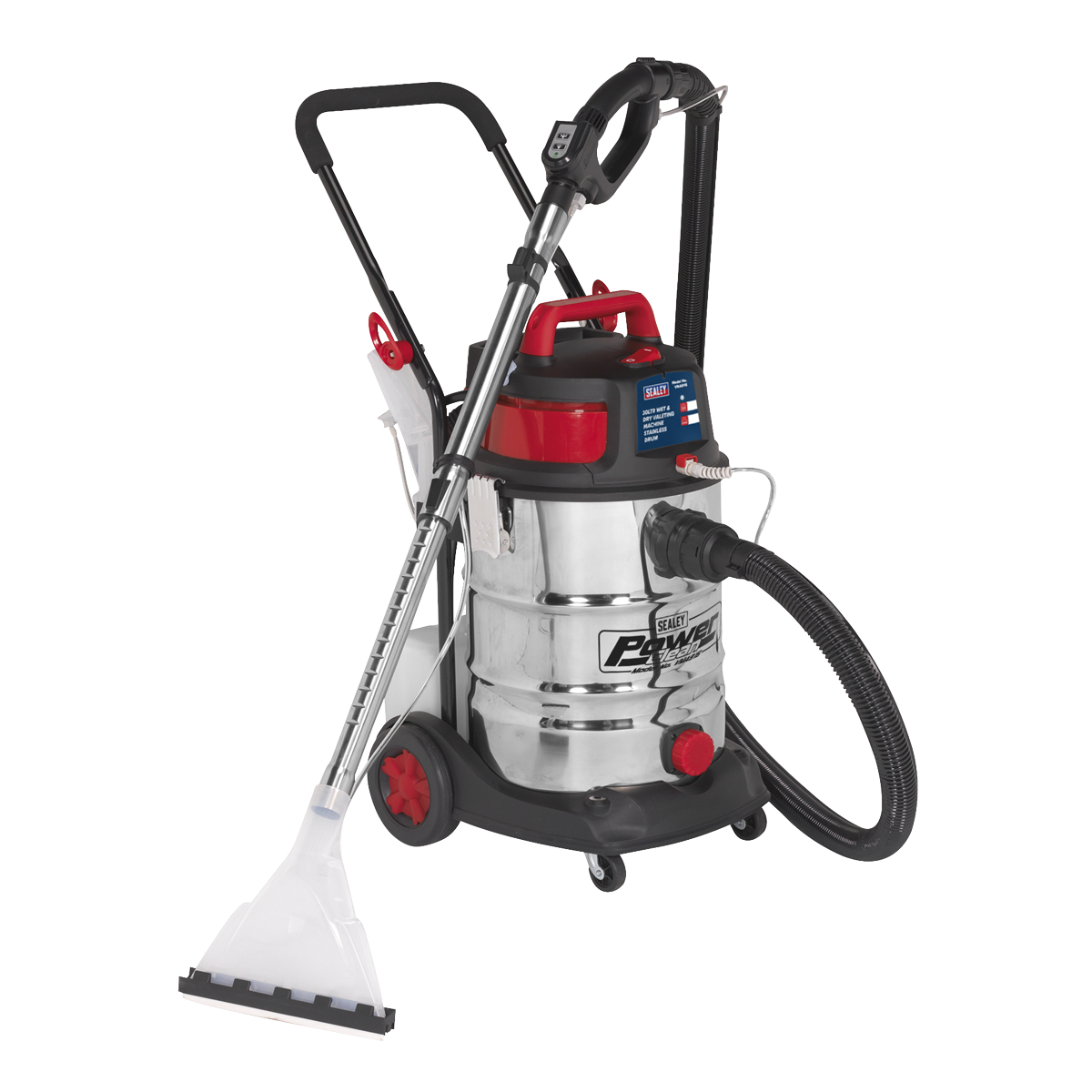 Sealey VMA915 Wet & Dry Valet Machine Stainless Drum 30L